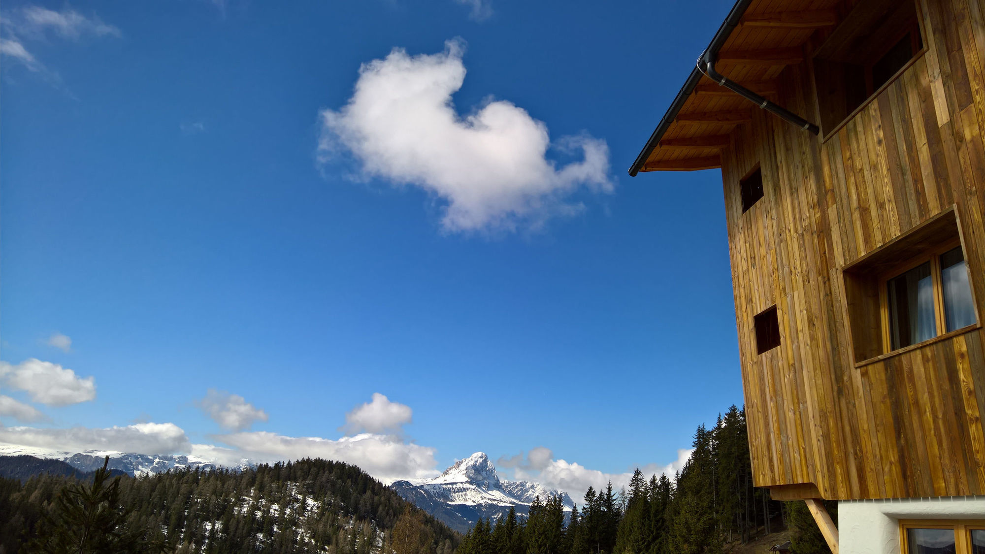 Alpine Hotel Gran Foda' St. Vigil Exteriör bild